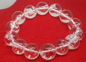 Himalayan white crystal bracelet